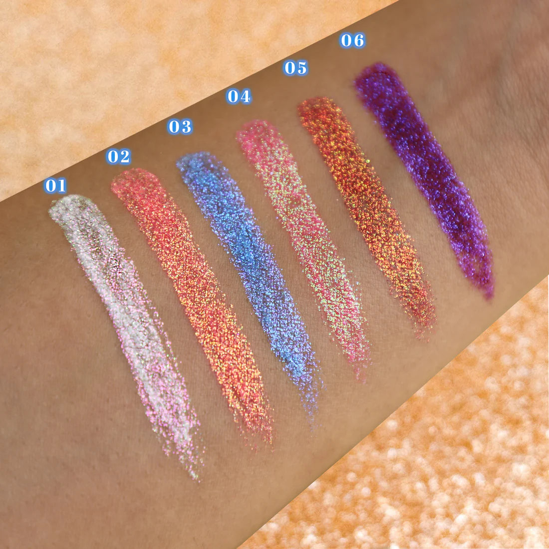 Italia Deluxe Star Struck Classic Liquid Glitters (36 units)