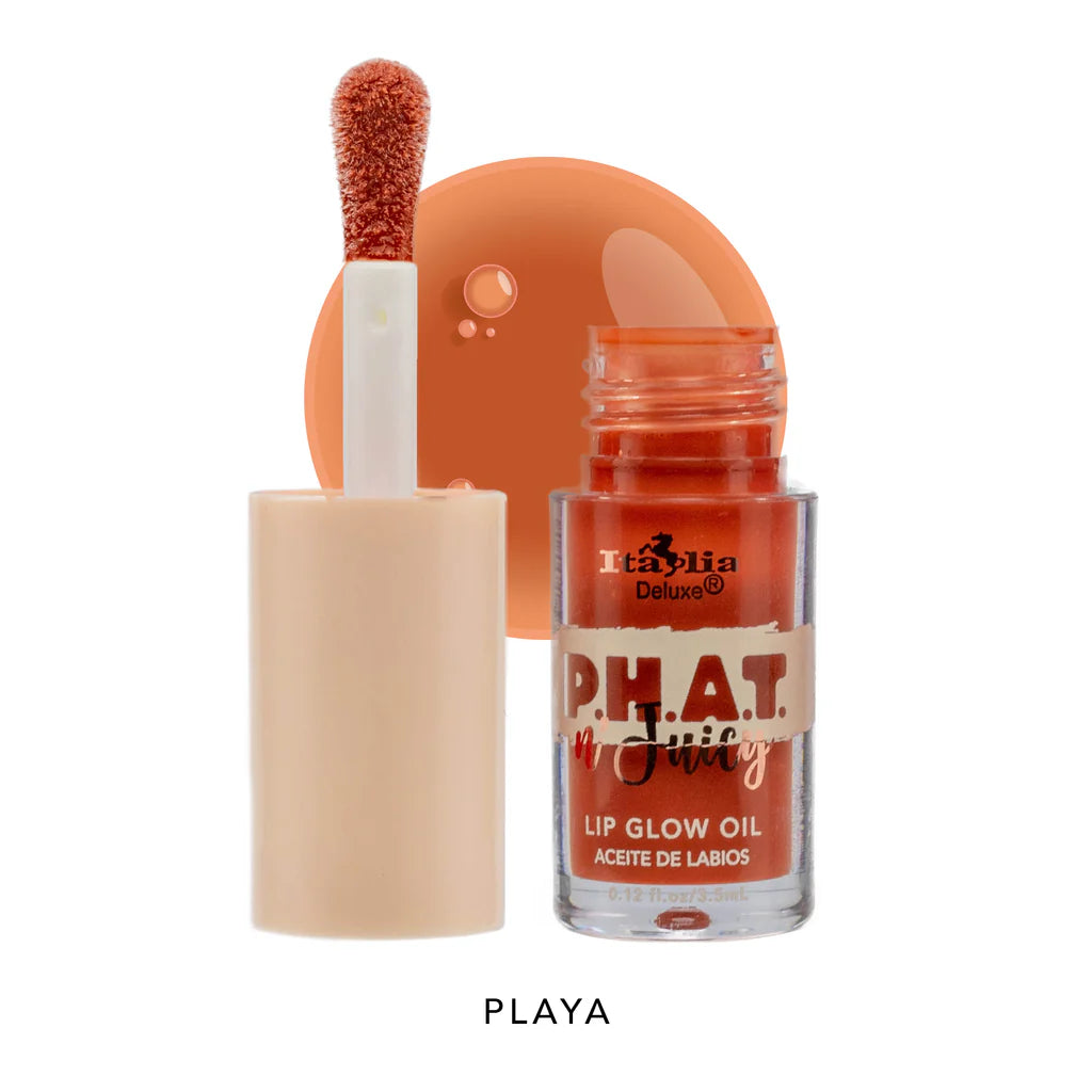 Italia Deluxe P.H.A.T n' Juicy - Lip Glow Oil (36 Units)