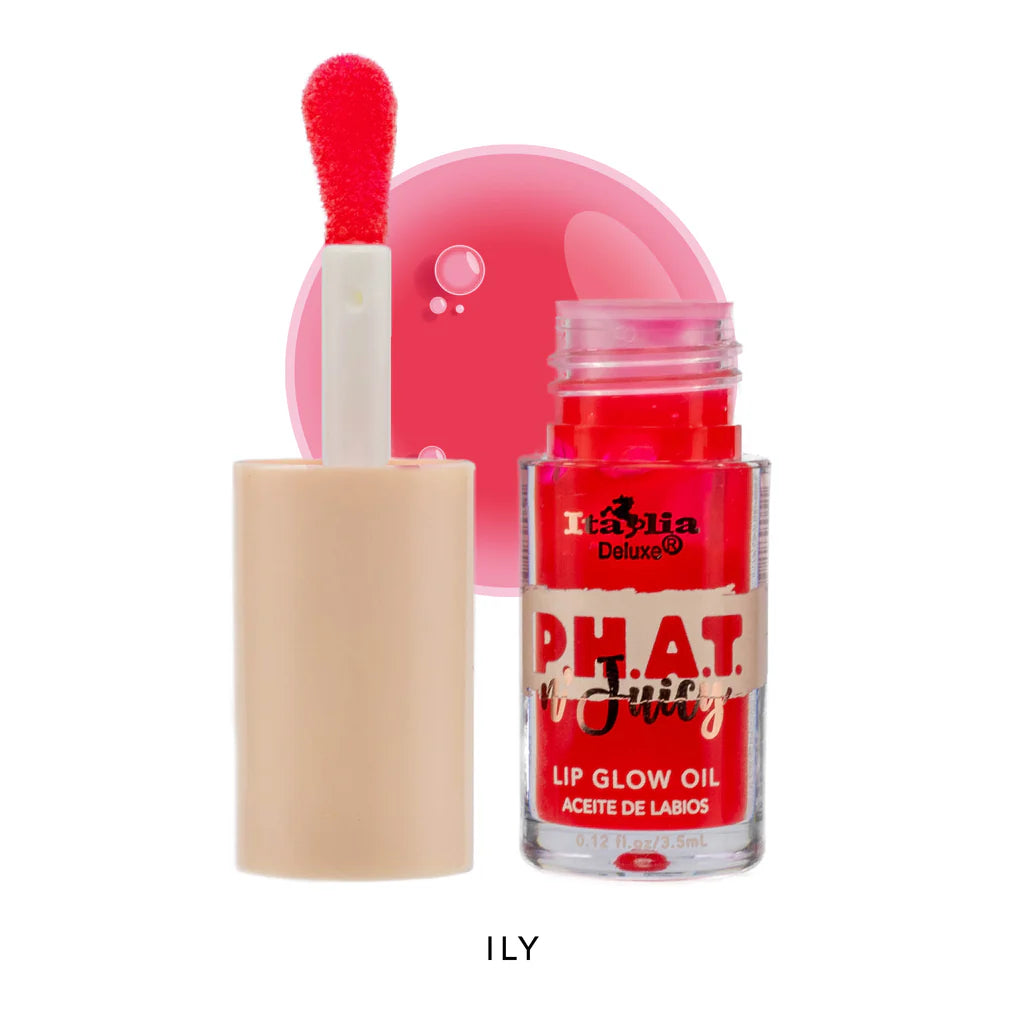 Italia Deluxe P.H.A.T n' Juicy - Lip Glow Oil (36 Units)