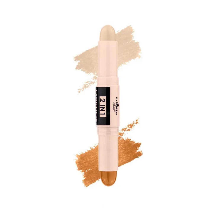 Italia Deluxe 2 In 1 Highlight & Contour My Stick (24 Units)