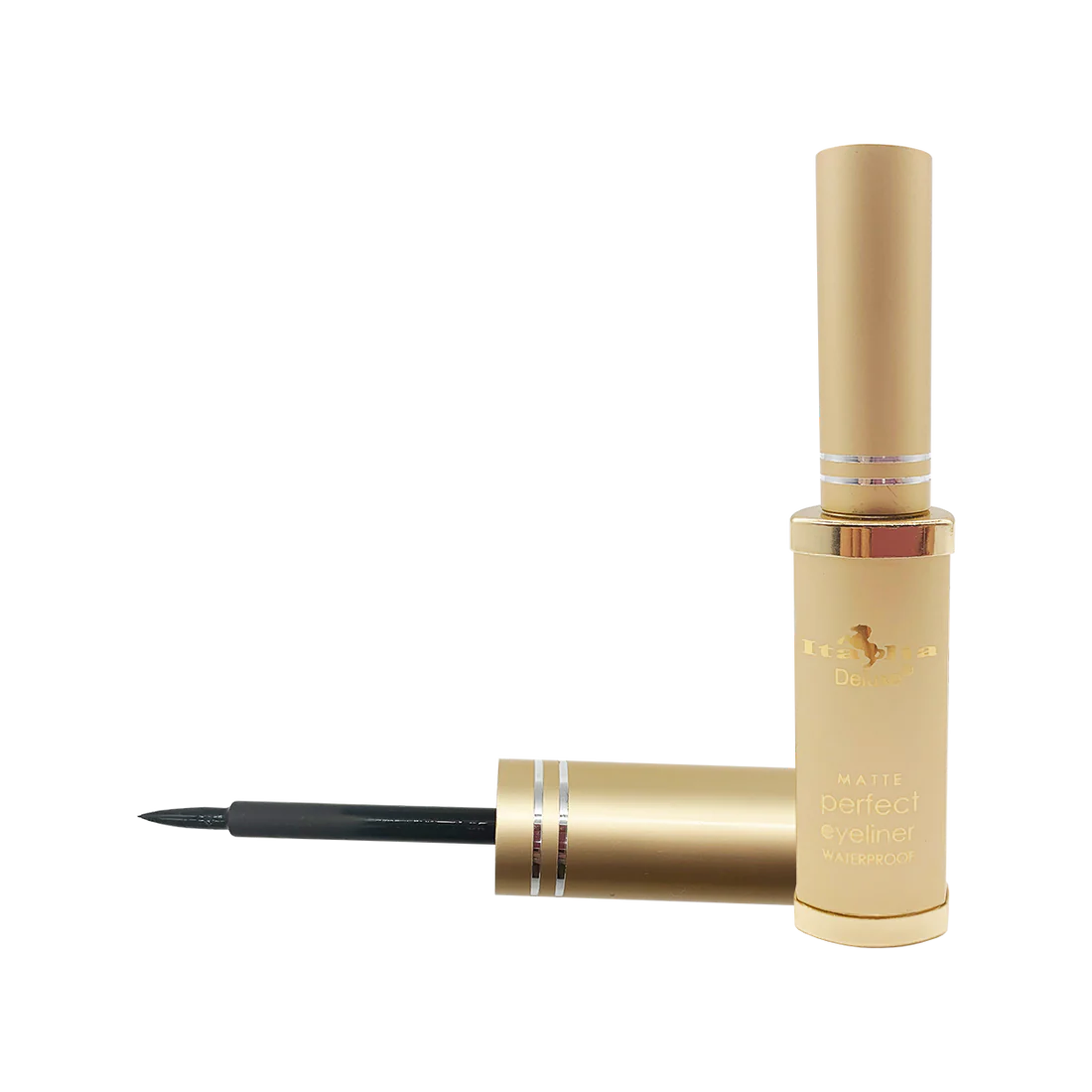 Italia Deluxe Perfect Eyeliner - Waterproof Matte Black (24 Units)