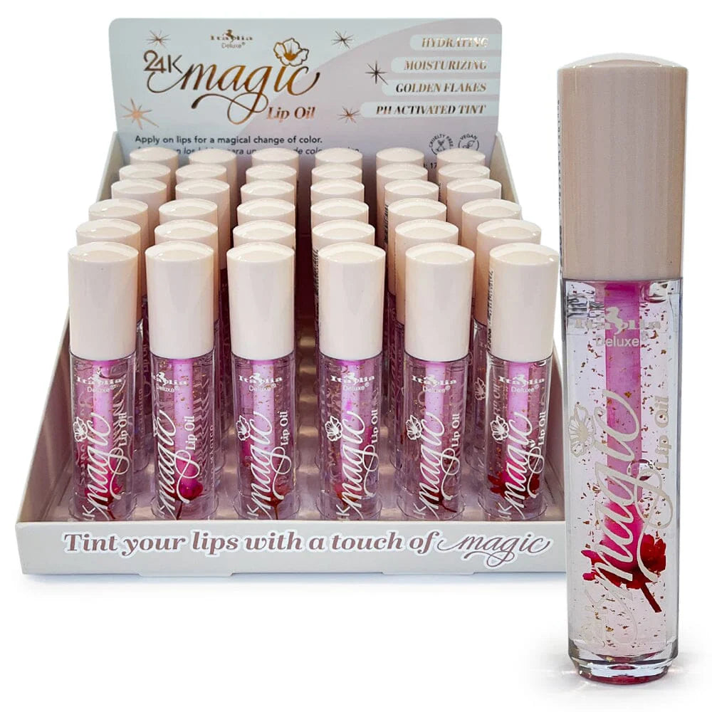 Italia Deluxe 24K Magic Lip Oil (36 Units)