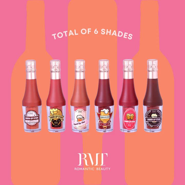 Romantic Beauty Pop a Bottle Matte Liquid Lipstick (24 Units)