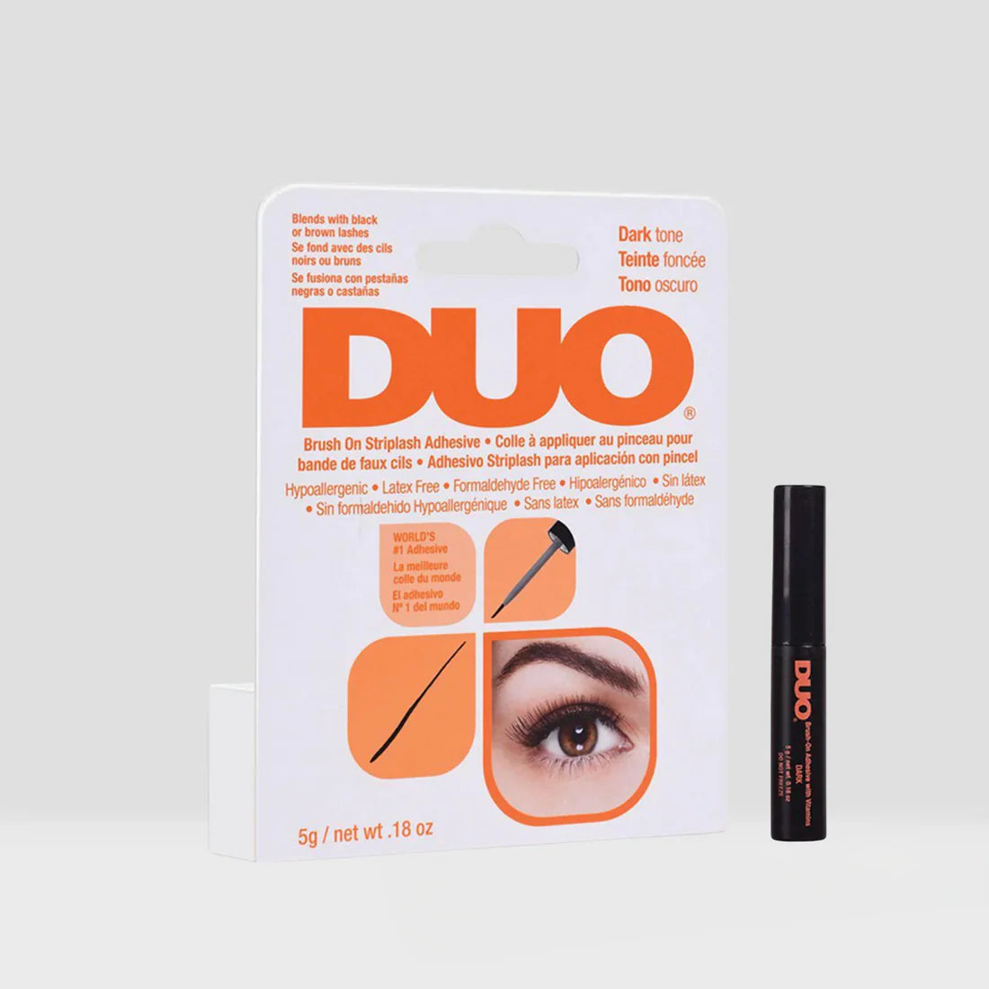 DUO Striplash Adhesive Dark (12 Units)