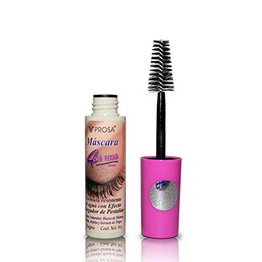 PROSA 4 in 1 Mascara - Classic Natural - Mascara Formula contra agua con Efecto Alargador de Pestanas (12 Units)