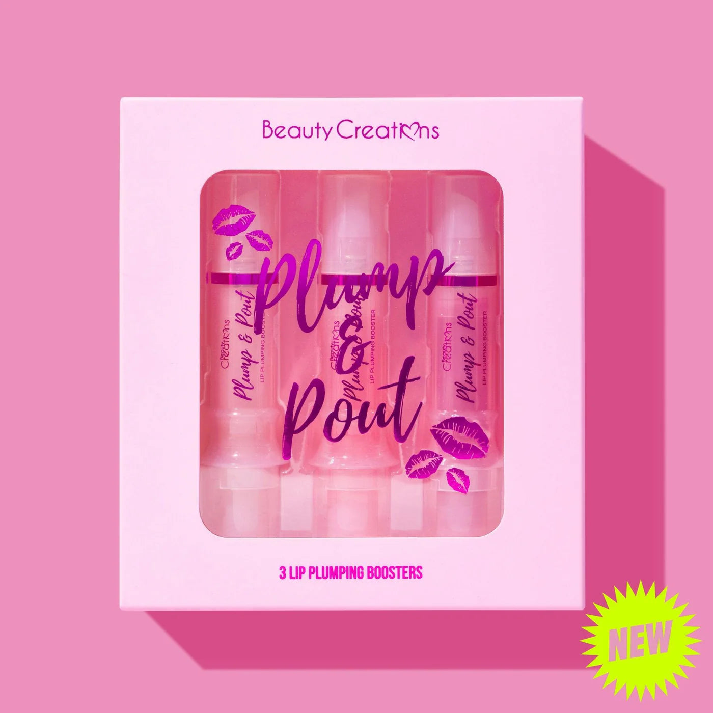 Beauty Creations Plump & Pout Lip Plumping Boosters - 3 Pack (1 Unit)