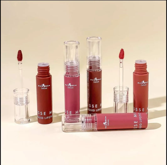 Italia Deluxe Mousse Matte Liquid Lipstick (6 Units)