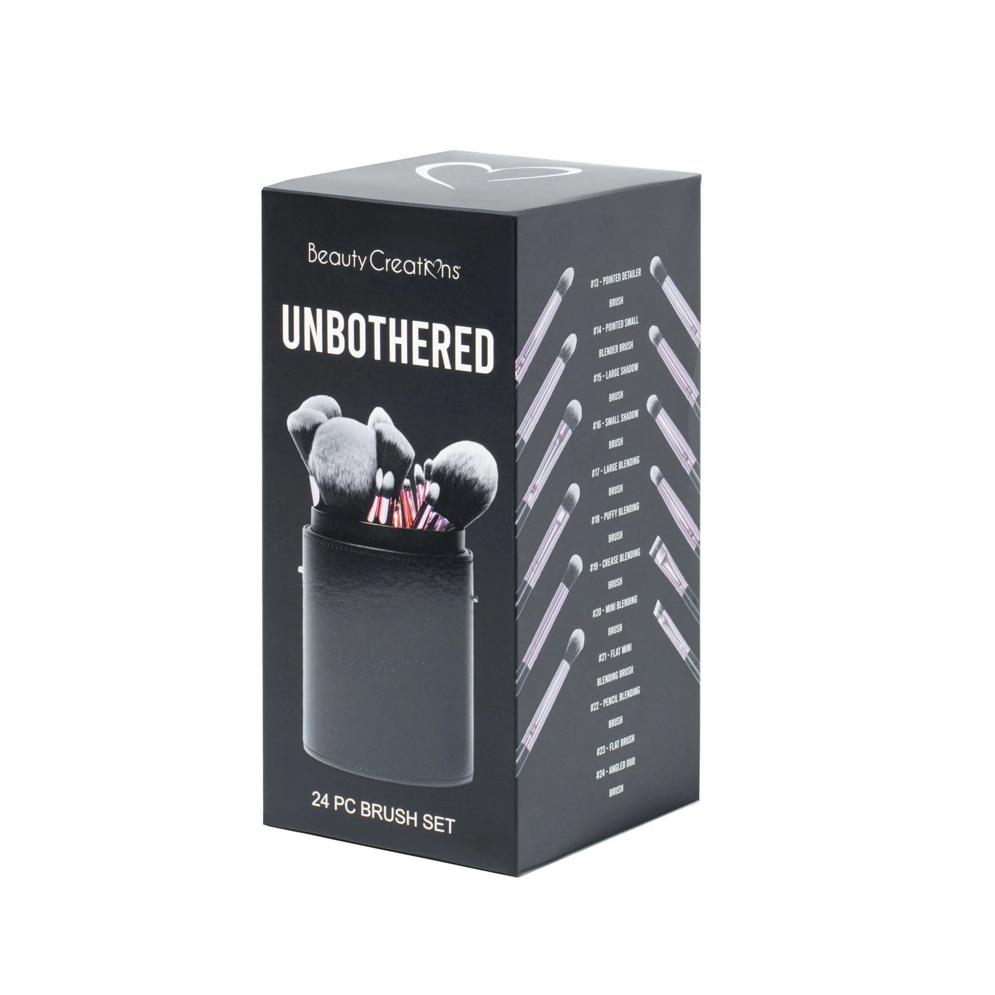 Beauty Creations Unbothered 24 PC Brush Set (3 Sets)