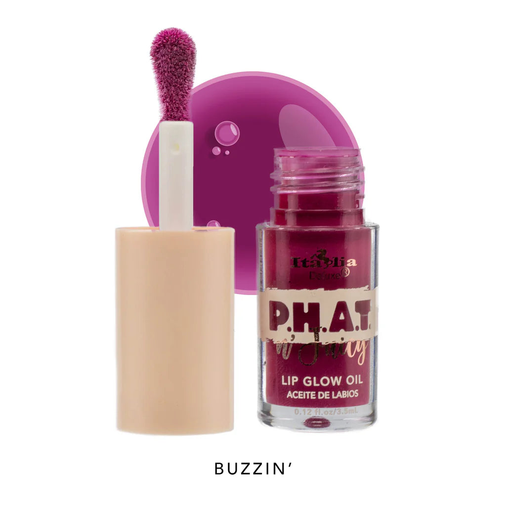 Italia Deluxe P.H.A.T n' Juicy - Lip Glow Oil (36 Units)